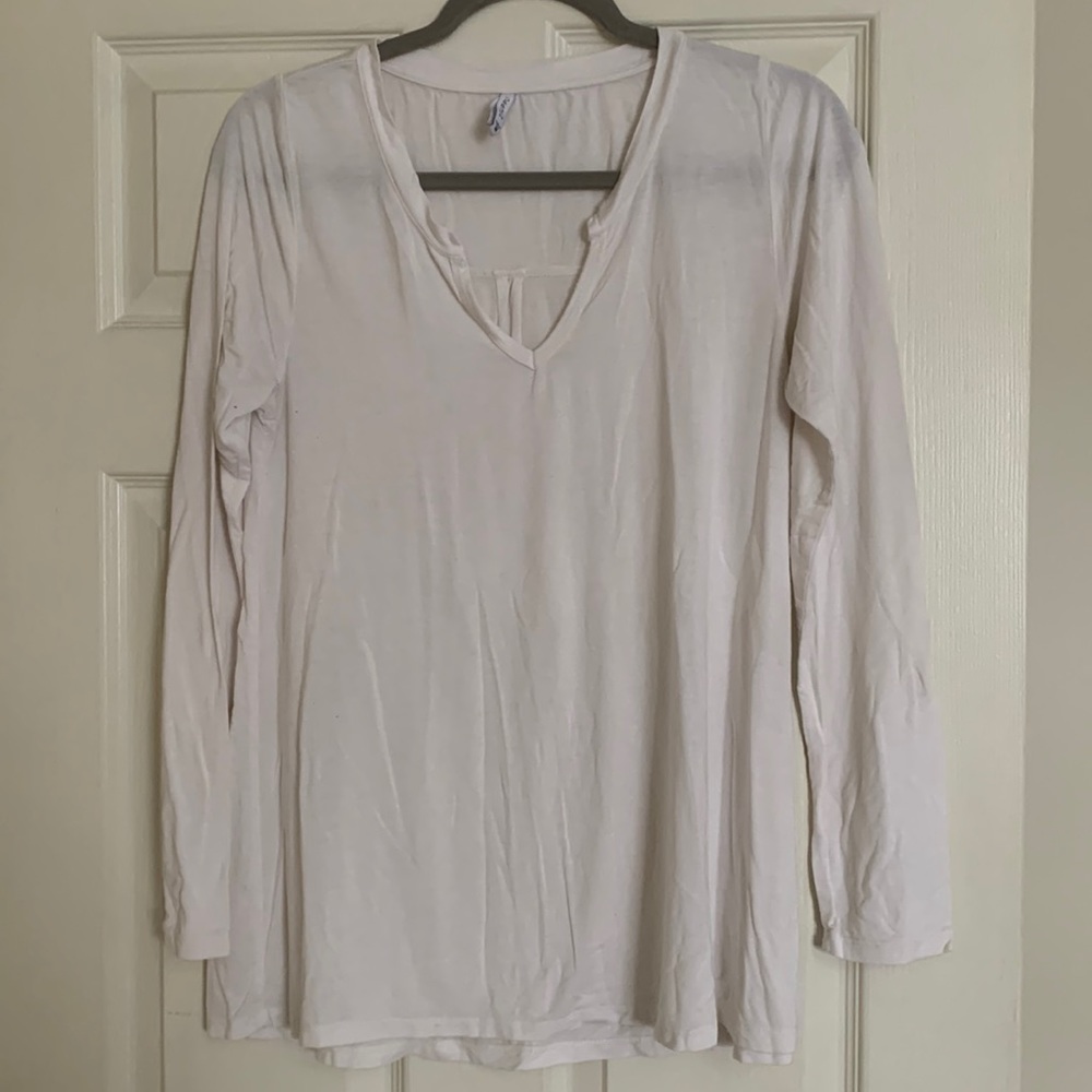 Z Supply cream/white long sleeve, size medium